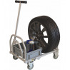 Chariot de Stand Court Pliable Gris