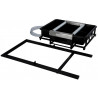 Bac lavage de roue acier noir