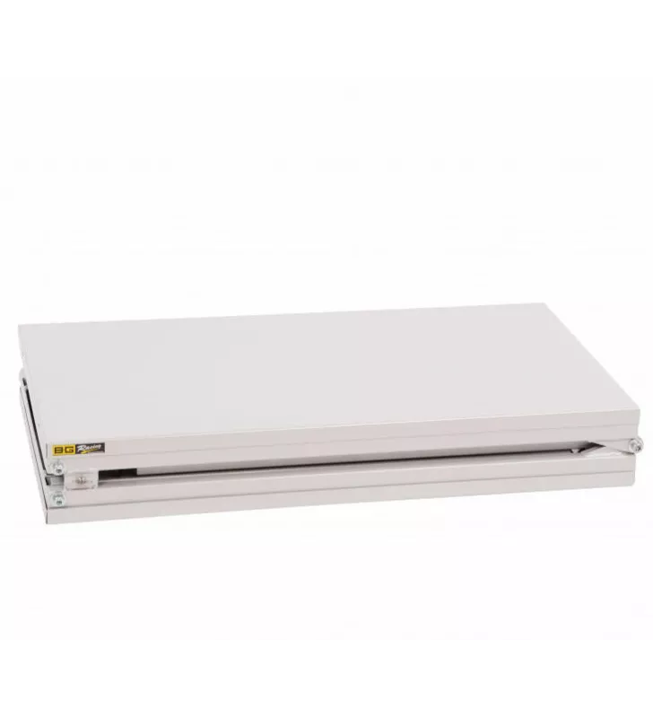 Table pliante acier double