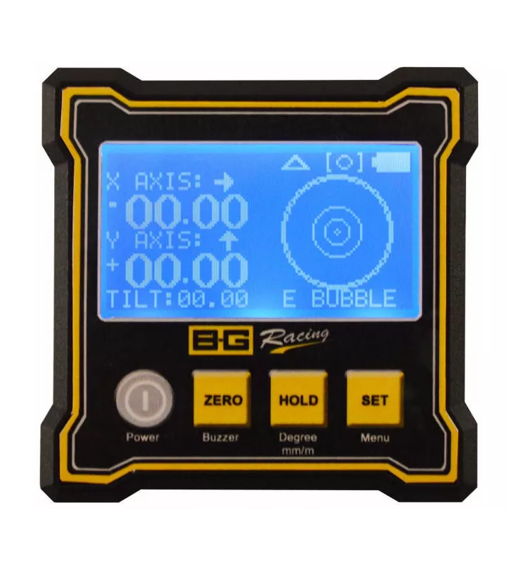 Niveau digital de carrossage et chasse precision 0,1 degré