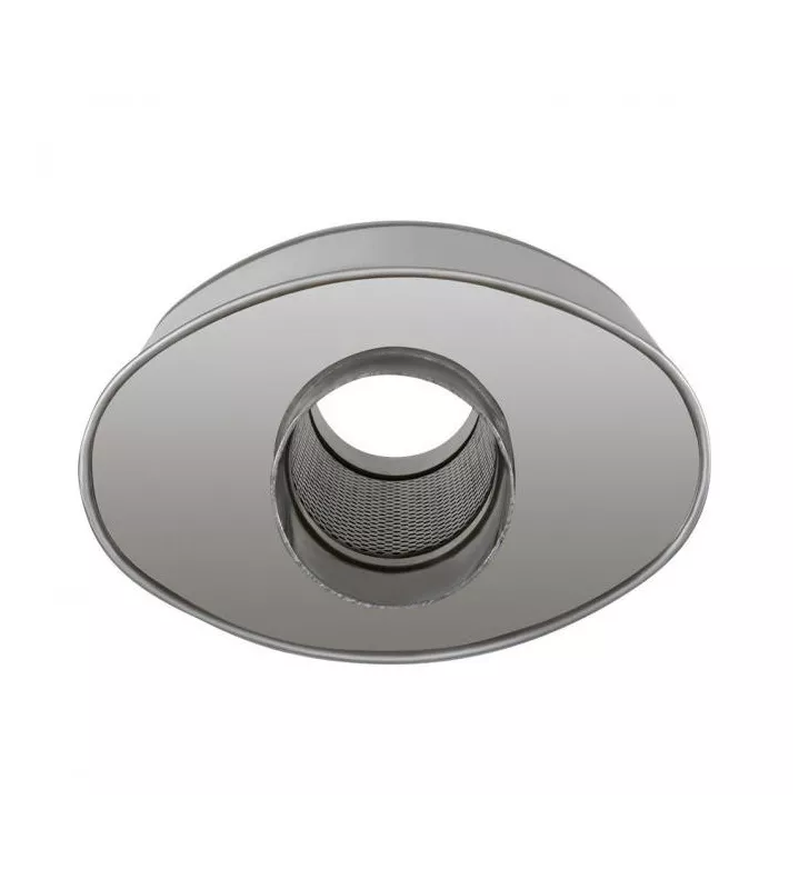 Intermédiare coupe feu inox oval