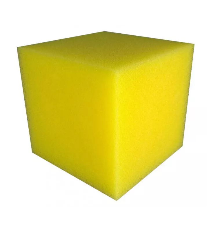 Mousse réservoir jaune FIA essence 10X10X10cm (1L)