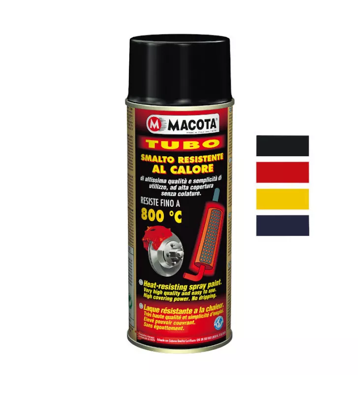 Peinture haute température en aérosol couleur jaune
