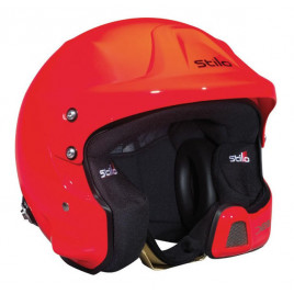 Casque Stilo WRC DES Orange Hans Et Intercom SA15