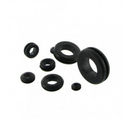 Passe-Cloison Caoutchouc 3.2mm (Pièce)