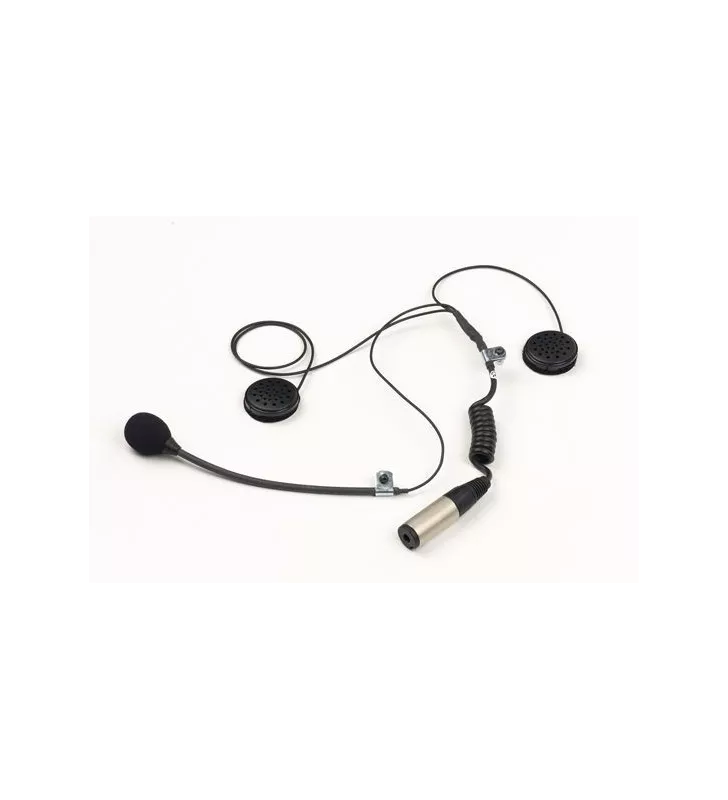 Kit Micro / Hauts Parleurs Stilo Casque Jet / Radio Trophy Ecouteurs
