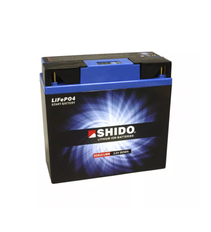 Batterie Lithium 16A Shido 186x82x171mm 1.7Kg