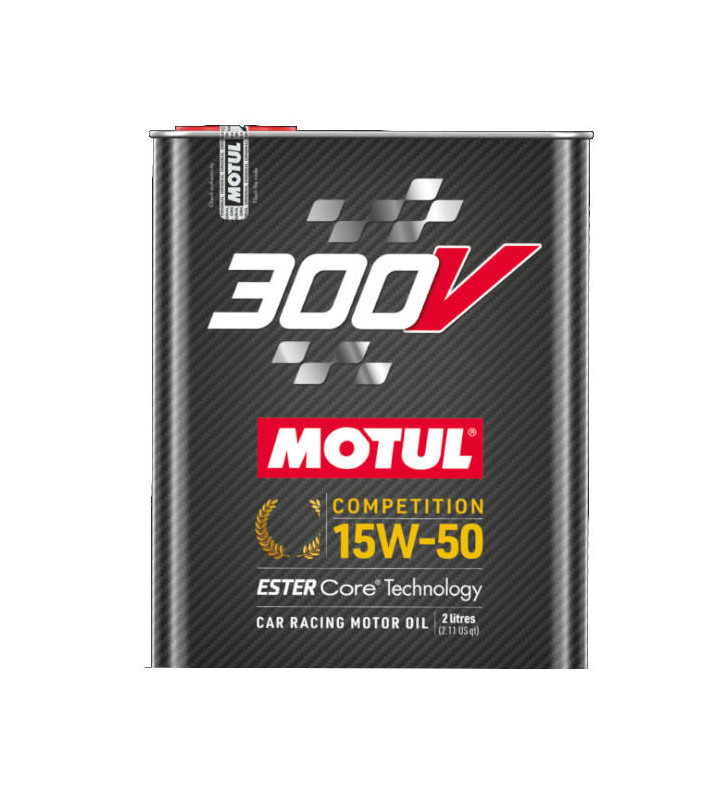 Huile Moteur Motul 300V 15W50 2L Compétition