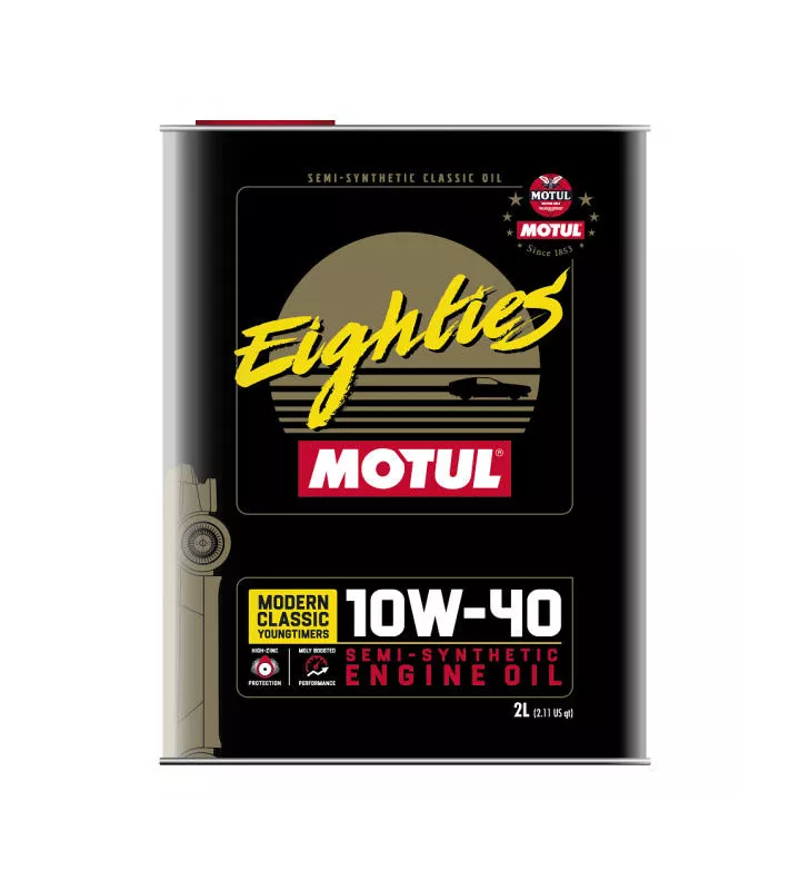 Huile Moteur Classic Eighties Motul 10W40 2L