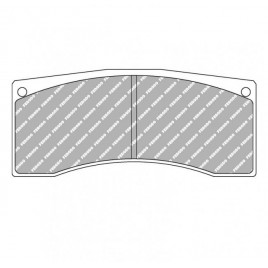 Plaquettes de frein Ferodo DS3000 Avant pour Ford Fiesta 1.6 R5 Rally (Asphaly & Gravel) 01.13 - Etrier AP Racing 