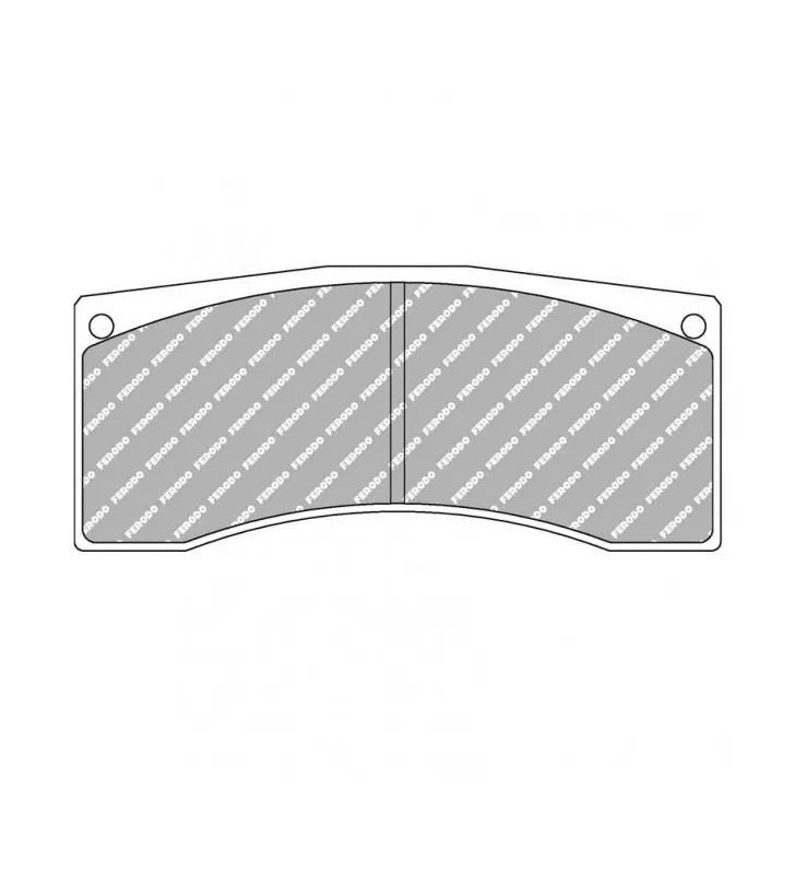 Plaquettes de frein Ferodo DS3000 Avant pour Ford Fiesta 1.6 R5 Rally (Asphaly & Gravel) 01.13 - Etrier AP Racing 