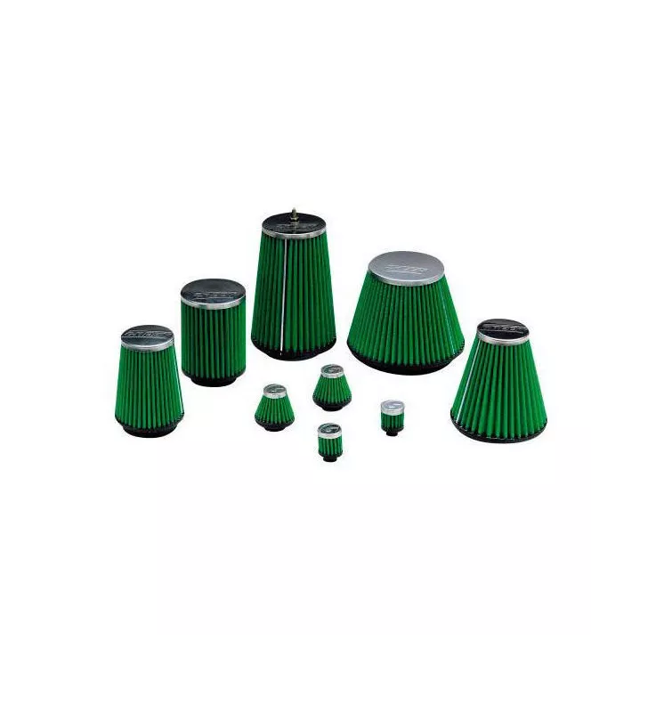 Filtre À Air Conique Green Filter Diamètre Sortie 65mm, Cone 100x75mm Hauteur 150