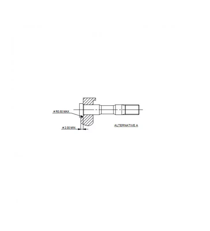 Kit Boulonnerie Ap Racing pour Volant Moteur M8X1.0X50.0