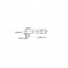 Kit Boulonnerie Ap Racing pour Volant Moteur M8X1.0X50.0