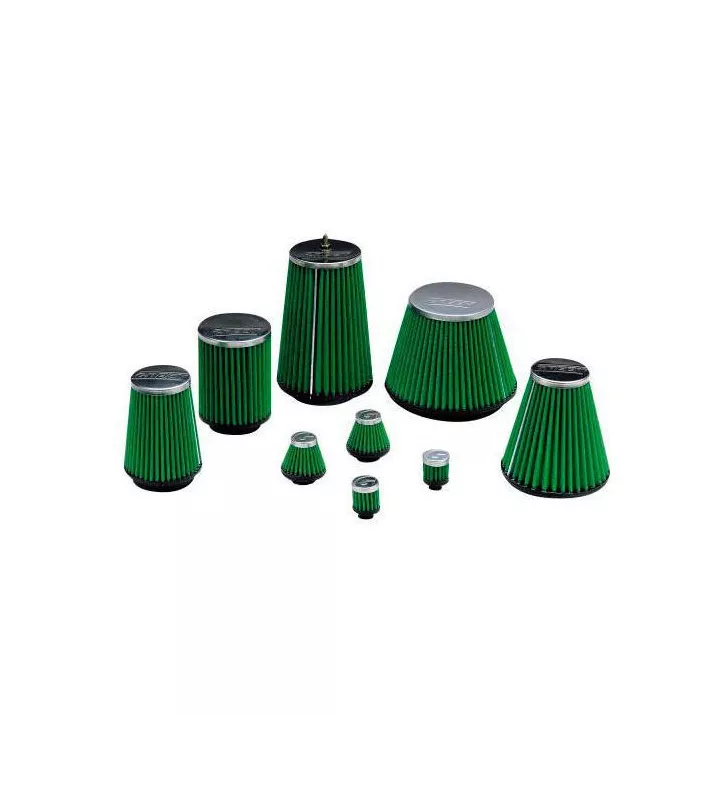 Filtre À Air Conique Green Filter Diamètre Sortie 75mm, Cone 152x120mm Hauteur 200