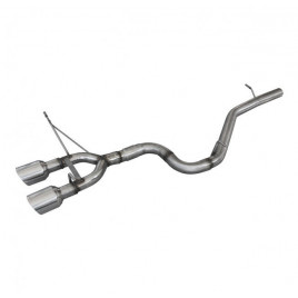 Echappement  RMS en Inox Sans Silencieux Arrière 2X102 RACING VOLKSWAGEN GOLF 6 2.0 R TSI 4MOTION 270CV Après 2010