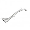 Terminal Échappement Peugeot 208 1.6 16v GTi 2x80 Racing Diamètre 63mm