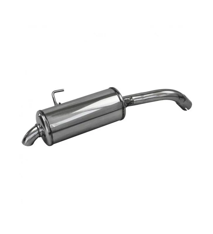 terminal Inox RMS  Arrière 1 RENAULT CLIO 2 RS 2.0 Phase1 172CV 2000-2001 Diamètre 54