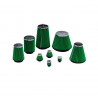Filtre À Air Conique GREEN FILTER Diamètre Sortie 60mm, Cone 140x120mm Hauteur 150