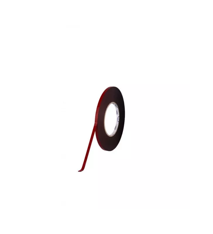 Ruban Adhésif HPX Double Face HSA Anthracite 9mmx10m