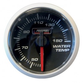 Manomètre Prosport Température Eau Diamètre 52mm 150°C + Sonde