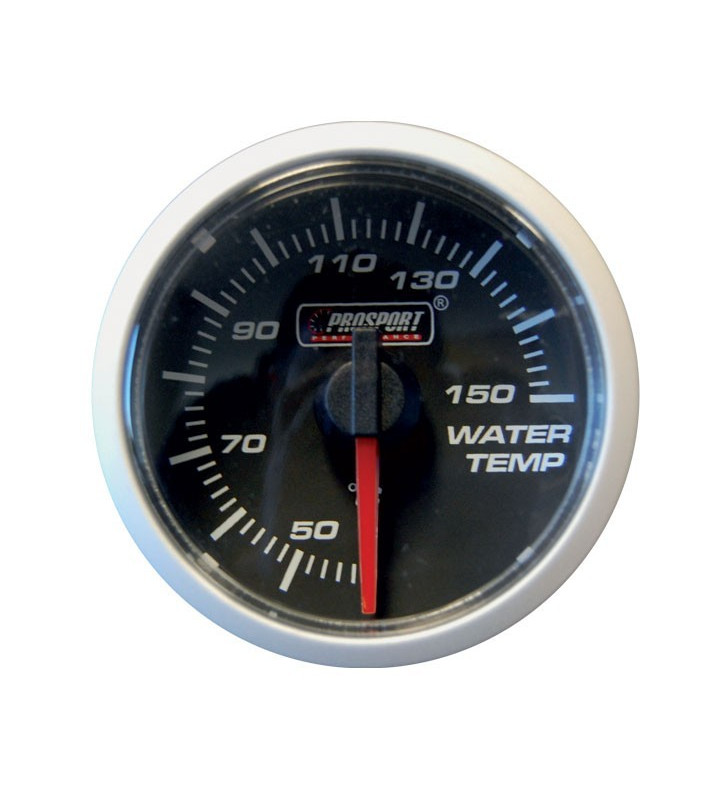 Manomètre Prosport Température Eau Diamètre 52mm 150°C + Sonde