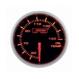 Manomètre Prosport Température Huile Diamètre 52mm 150°C + Sonde