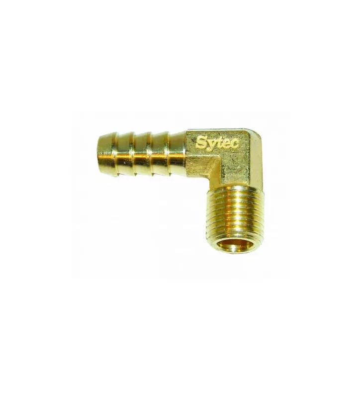 Raccords 90° 1/4 NPTF 10mm