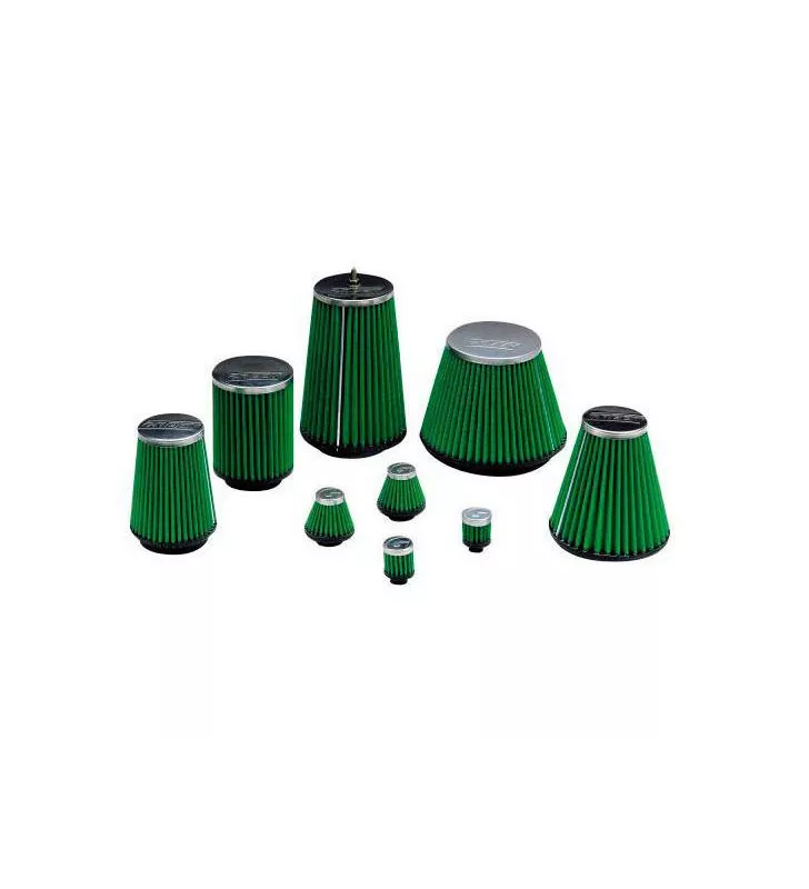 Filtre À Air Conique Green Filter Diamètre Sortie 60mm, Cone 100x75mm Hauteur 130