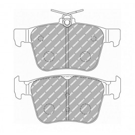 Plaquettes de Frein Ferodo DS2500 Arrière pour Audi A3 S3 Quattro 02.13 - Etrier ATE