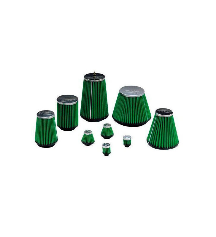 Filtre À Air Conique Green Filter Diamètre Sortie 70mm, Cone 140x100mm Hauteur 200