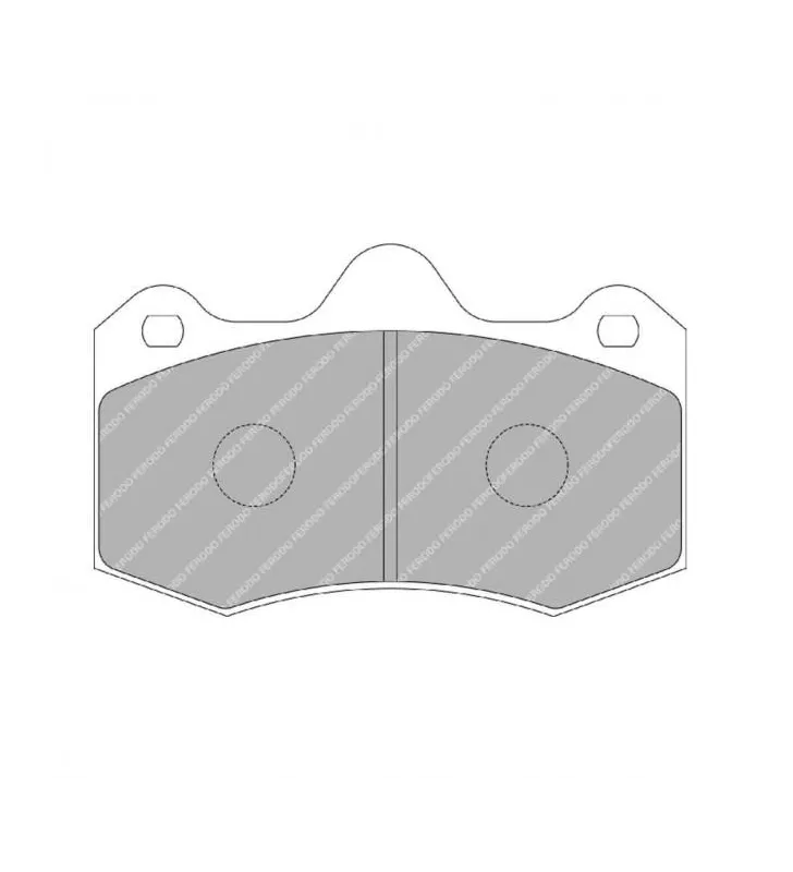 Plaquettes de Frein Ferodo DS3.12 Avant pour Lotus Evora 3.5 05.09 - Etrier Ap Racing