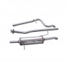Ligne Groupe N Inox RMS 54mm Peugeot 206 2.0 S16 1sonde