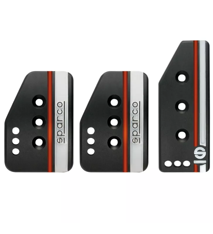Kit 3 Pédales Sparco Settanta Noir