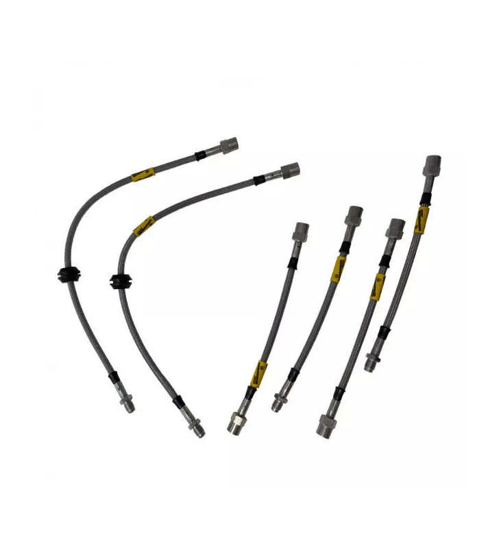Kit Flexibles de Frein Goodridge VK6 BMW E36 tous modèles + M3 Noir
