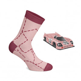 Chaussettes Auto Heel Tread pink pig