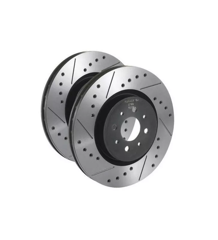 Disques de Frein Tarox Avant Ventilés Finition SJ Percés et Rainurés BMW 3 320D 163CV 2004/02-2011/12