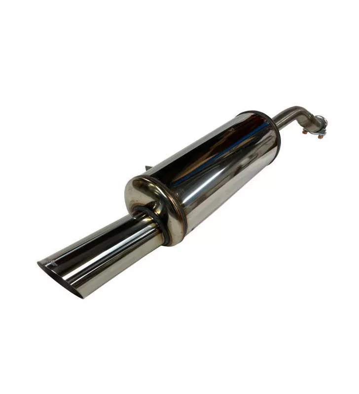 Terminal Echappement Inox RMS Renault Clio 3 1.4 16S 90mm Rally