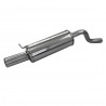 Terminal Echappement Inox RMS Renault Twingo RS 1.6 16v 1x80mm