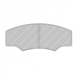 Plaquettes de Frein Ferodo DS1.11 Avant pour Citroën Saxo 1.6 Challenge 02.96 -