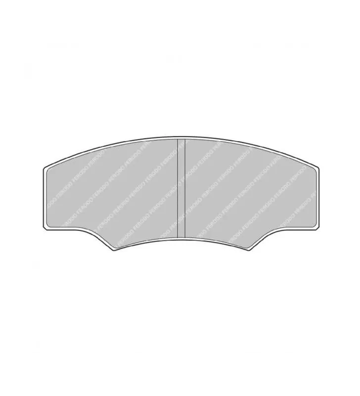 Plaquettes de Frein Ferodo DS1.11 Avant pour Citroën Saxo 1.6 Challenge 02.96 -