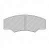 Plaquettes de Frein Ferodo DS1.11 Avant pour Citroën Saxo 1.6 Challenge 02.96 -