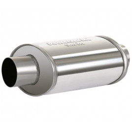 Silencieux intermédiaire coupe-feu inox ovale