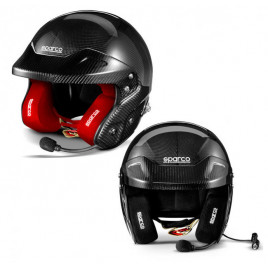 Casque Jet Sparco RJ-I Carbone FIA-Snell
