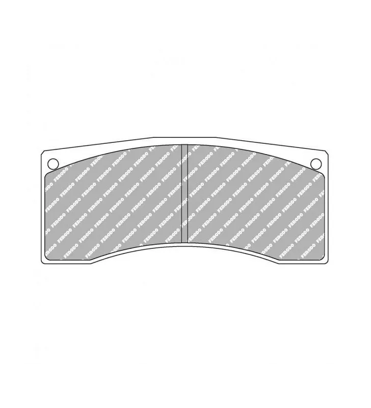 Plaquettes de Frein Ferodo DS30.12 Avant pour Ford Fiesta 1.6 R5 Rally (asphalt & gravel) 01.13 - Etrier Ap Racing