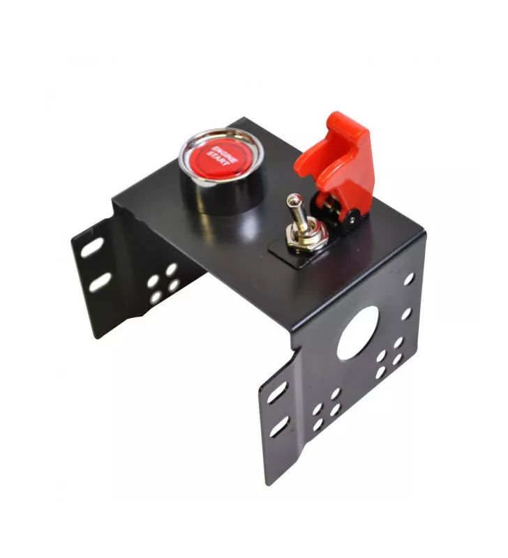 Console Centrale Bouton Démarrage + Interrupteur Rouge