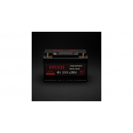 Batterie Lithium Atomique Batteries Hyperion 40-T6 Lithium-Ion LiFePO4 12V Haute Performance 40Ah