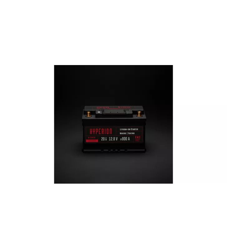 Batterie Lithium Atomique Batteries Hyperion 20-T6 Lithium-Ion LiFePO4 12V Haute Performance 20Ah