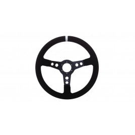 Volant GT2i PRO 70 Peau Retournée Noir/Noir 70mm