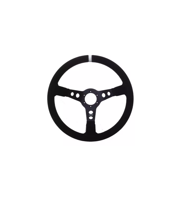 Volant GT2i PRO 90 Peau Retournée Noir/Noir 90mm